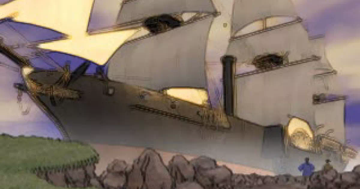 『維新の嵐 幕末志士伝』坂本龍馬シナリオの解説です。日本に突然やってきた黒船を目の当たりにした龍馬は、その威容を目にして日本の在り方を考え始めます。